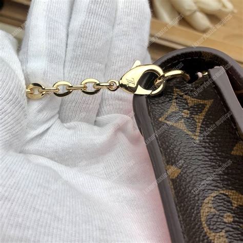 lv cherrywood chain wallet review